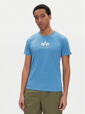 Alpha Industries Alpha Industries Футболка Basic 118533 Голубий Regular Fit
