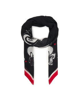 KARL LAGERFELD Šál KARL LAGERFELD B1W33106 Čierna