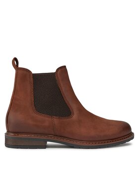 Tamaris Členková obuv s elastickým prvkom Tamaris 1-25056-41 Hnedá