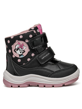 Geox Snehule Geox B Flanfil Girl B Abx B463WC 0BCMN C9289 M Čierna