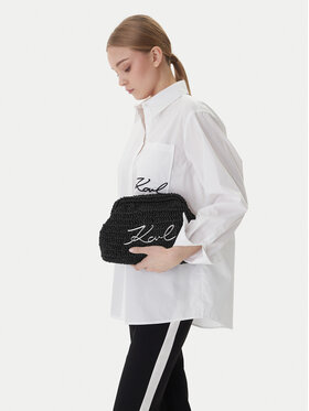 KARL LAGERFELD Táska KARL LAGERFELD B1W46083 Fekete
