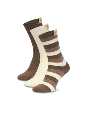 Beverly Hills Polo Club Duge čarape Beverly Hills Polo Club CEO_LA_BHPC_20260_W_AW25 (3-PACK) Smeđa