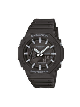G-Shock Zegarek G-Shock GA-2100-1AER Czarny