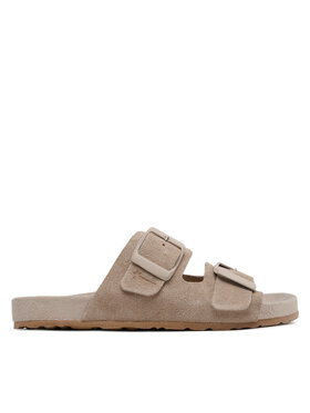 Manebi Šľapky Manebi Suede Traveler Nordic Sandals W 1.9 RT Hnedá