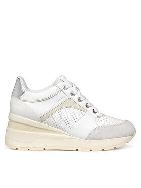 Geox Сникърси Geox D Zosma D558LA 08522 C1352 Бял