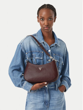 Guess Ročna torba Guess Noelle II HWZG96 72180 Bordo rdeča