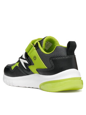 Geox Snīkeri Geox J Ciberdron Boy J66LBB 0BC14 C0802 S Melns