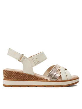 Caprice Sandále Caprice 9-28752-42 Écru