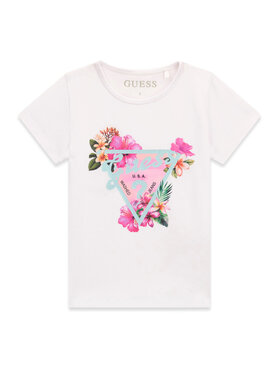 Guess Guess Camiseta K6GI02 K6YW4 Blanco Regular Fit