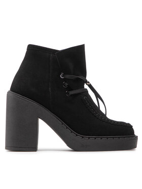 Simple Šnurovacia obuv Simple SL-34-02-000074 Čierna