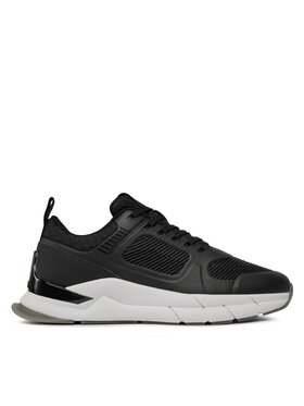 Calvin Klein Sneakersy Calvin Klein Lace Up Runner - Caged HW0HW01996 Čierna