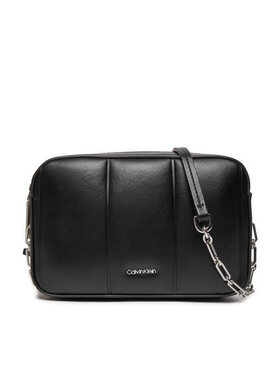 Calvin Klein Kabelka Calvin Klein Line Quilt Camera Bag K60K613076 Černá
