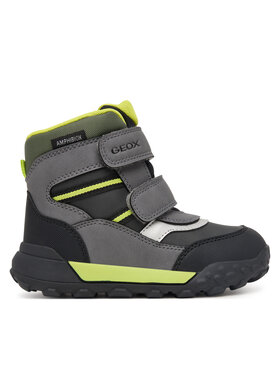 Geox Cizme de zăpadă Geox B Trekkyup Boy B Abx B566LD 0MEBC C9299 S Negru