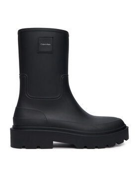 Calvin Klein Cizme de cauciuc Calvin Klein Combat Rain Boot HM0HM02243 Negru