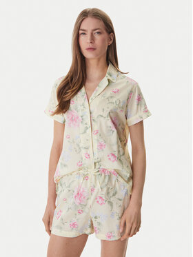 LAUREN RALPH LAUREN LAUREN RALPH LAUREN Піжама ILN12493 Жовтий Regular Fit