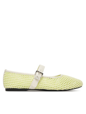 Tommy Jeans Baleríny Tommy Jeans Tjw Knitted Ballerina EN0EN03030 Biela