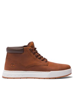 Timberland Kotníková obuv Timberland Maple Grove Lthr Chk TB0A297Q3581 Hnědá
