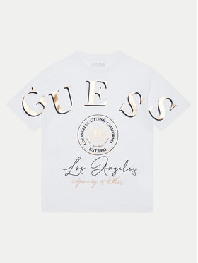 Guess Guess Camiseta J5RI28 K8HM4 Blanco Regular Fit