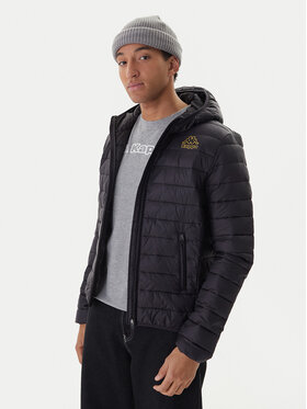 Kappa Kappa Демісезонна куртка Logo Astrom 34243TW Чорний Slim Fit