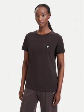 Guess Guess Camiseta V4YI09 J1314 Marrón oscuro Regular Fit