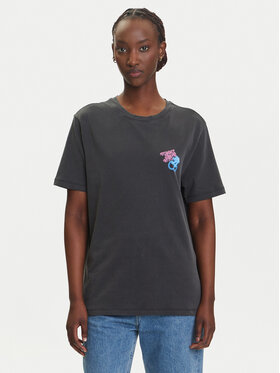 Tommy Jeans Tommy Jeans Camiseta Neon DW0DW21358 Gris Relaxed Fit