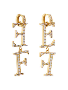 Elisabetta Franchi Ausskari Elisabetta Franchi OR-17K-52E2-V260 Zelta