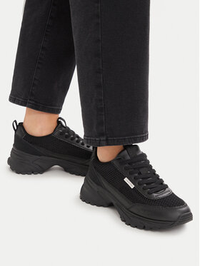 Calvin Klein Sneakers Calvin Klein Hike Runner Lup Lin Mesh HW0HW03000 Schwarz