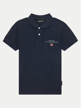 Napapijri Napapijri Поло Elbas 5 NP0A4G4N1761 D Cиній Regular Fit