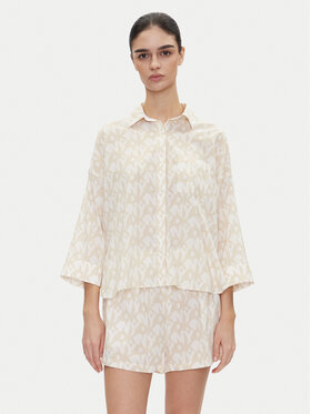 DKNY DKNY Піжама YI80048 Бежевий Regular Fit