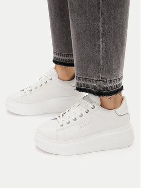 KARL LAGERFELD Sneakersy KARL LAGERFELD Anakapri KL63518A Biały