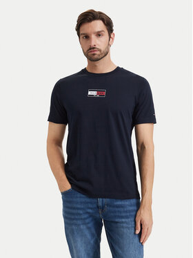Tommy Hilfiger Tommy Hilfiger Camiseta Brand Love MW0MW44882 Azul marino Regular Fit