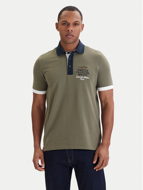 Aeronautica Militare Aeronautica Militare Polo 261PO1908UP00191 Verde Slim Fit