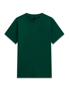 Guess Guess Camiseta L5RI36 K8HM4 Verde oscuro Regular Fit