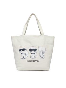 KARL LAGERFELD Torbica KARL LAGERFELD B4W50030 Krem