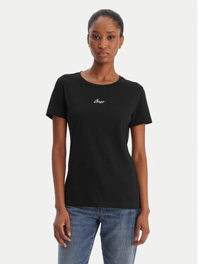 BOSS BOSS Camiseta Elove 50554696 Negro Slim Fit