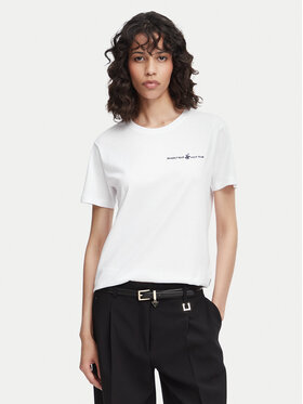Beverly Hills Polo Club Beverly Hills Polo Club Camiseta P-SS26W-TS085 Blanco Regular Fit
