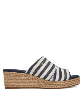 Tommy Hilfiger Espadrile Tommy Hilfiger Nautical Stripes Espadrille Mule FW0FW08666 Šarena