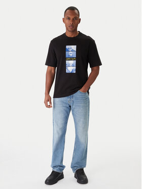 HUGO HUGO Camiseta Nuley JJK 50554841 Negro Relaxed Fit