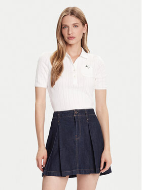 Lacoste Lacoste Polo DF5296 Écru Slim Fit