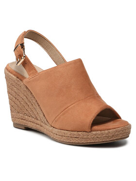 Jenny Fairy Espadrilky Jenny Fairy LS5242-02 Hnedá