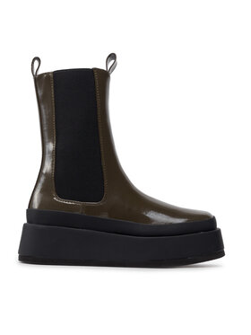 DeeZee Īsie zābaki DeeZee ZALY21025-8 Zaļš