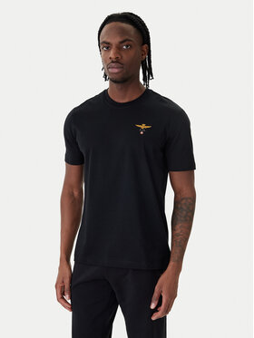 Aeronautica Militare Aeronautica Militare Camiseta 261TS1580UJ00372 Negro Regular Fit