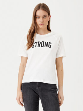 JDY JDY Marškinėliai Nina 15342612 Balta Loose Fit