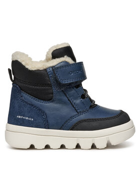 Geox Kozačky Geox B Willaboom Boy B Ab B365BC 0ME22 C4008 M Modrá