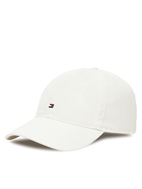 Tommy Hilfiger Šiltovka Tommy Hilfiger Flag Soft 6 Panel AM0AM13426 Biela