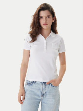 Guess Jeans Guess Jeans Polo W5GP73 KCYR1 Blanco Regular Fit
