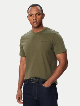 Calvin Klein Calvin Klein Camiseta LV04LC255G Caqui Regular Fit