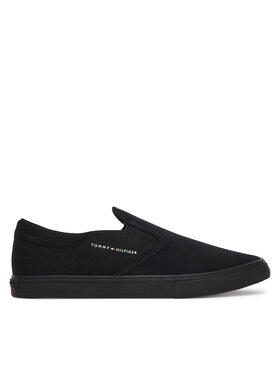 Tommy Hilfiger Tenisky Tommy Hilfiger Vulc Core Slip On FM0FM05689 Černá