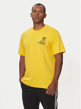 adidas adidas Póló BT IS0183 Sárga Regular Fit