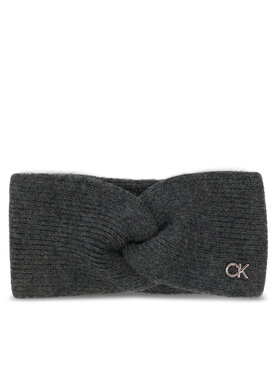 Calvin Klein Лента за глава Calvin Klein Chunky K60K612872 Тъмносив